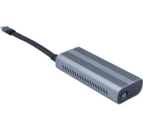 Boitier USB4 Thunderbolt pour SSD M.2 SATA et NVMe