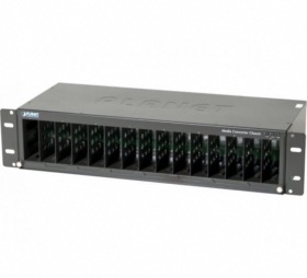 Chassis 19 Planet MC-1500 pour 15 convertisseurs