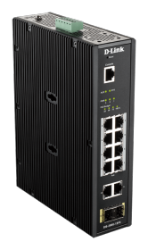 Switch industriel 10 ports giga 8 PoE+ 2 SFP D-LINK DIS-200G-12PS