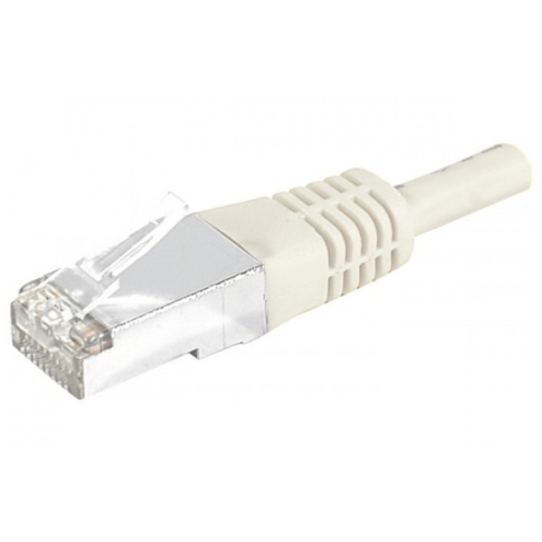 Câble RJ45 gris 70 M catégorie 6a S/FTP cuivre