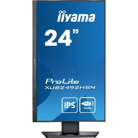 Moniteur IPS 24 pouces HDMI/DP/USB/RJ45 pivot IIYAMA