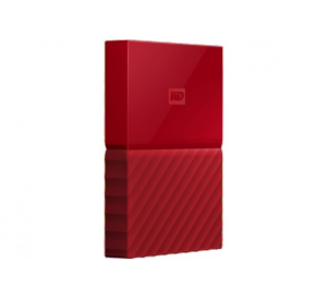 Disque dur externe WD My Passport USB 3.0 1To rouge