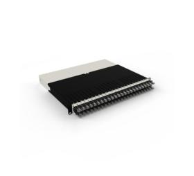 Panneau Patchbox One 24 RJ45 Cat6a UTP 0,8 m 8U noirs