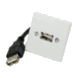 Plastron USB quip