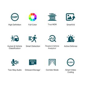 Caméra IP intérieure 5MP VIGI C450 2,8 mm