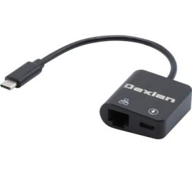 Adaptateur USB-C RJ45 gigabit avec chargeur 100W