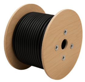Câble noir monobrin extérieur F/UTP catégorie 6a - 500 M