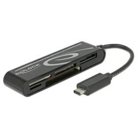 Lecteur de cartes mémoire USB-C Delock 5 slots