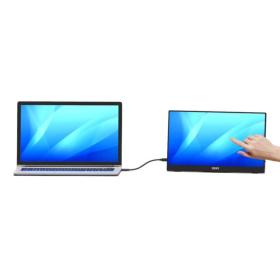 Moniteur portable Tactile USB-C 15,6 pouces Port Connect