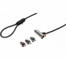 Cable antivol  cl 3 ttes K-Lock / Dell Wedge / HP