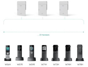 Base DECT IP Yealink W75B
