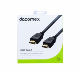 Cordon HDMI + Ethernet haute vitesse 5 m