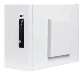 Coffret industriel 19 pouces 12U noir 600 x 600 outdoor