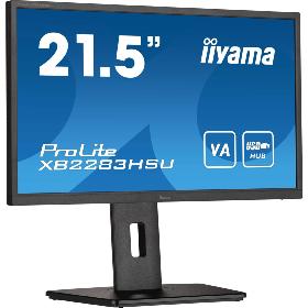 Moniteur LED VA 21,5 pouces FHD DP/HDMI Pivot IIYAMA