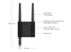 Routeur LTE 4G WiFi mobile industriel Ubiquiti UMR-ULTRA