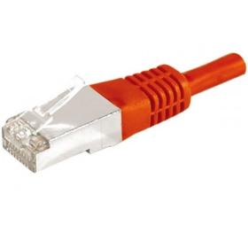 Cable RJ45 rouge 2 M blind catgorie 6a 10G