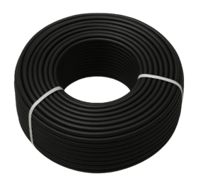 Câble noir monobrin extérieur F/UTP catégorie 6a - 100 M
