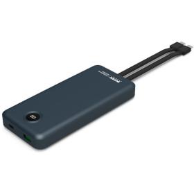Powerbank 10000 mAh USB-A/C 2 câbles Port Design