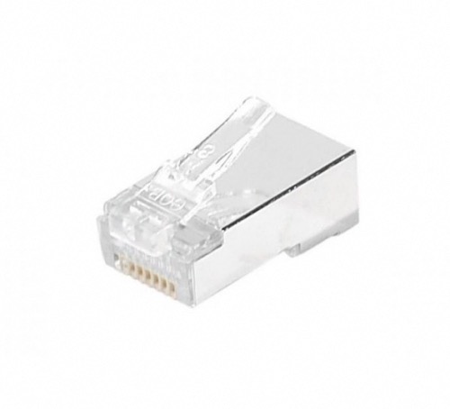 Connecteurs RJ45 CAT6a blindés avec peigne sachet 10 pièces