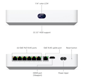 NVR enregistreur vidéo UniFi Instant Ubiquiti 1 baie