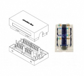 Boitier de connexion réseau CAT 6 STP