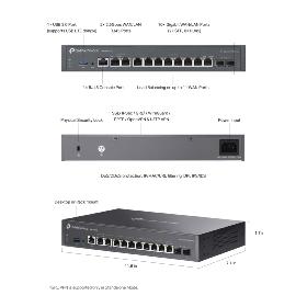 Routeur VPN multigigabit TP-LINK Omada ER7412