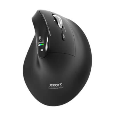 Souris Bluetooth rechargeable Ergo Auditor IA Port Design