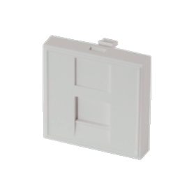 Plastron RJ45 catégorie 6a STP format 45 x 45