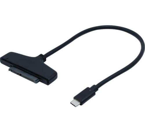 Adaptateur USB-C pour disques SSD/SATA 2,5 pouces