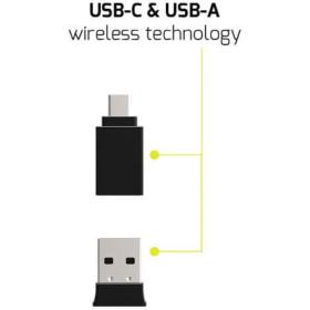 Pack clavier souris Tough Wireless Port Design