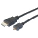 Cordon micro HDMI High Speed avec Ethernet - longueur 1 mtre
