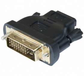 Adaptateur HDMI Femelle vers DVI-D Mle