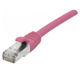 Cble RJ45 Cat 6a Blind Snagless LSOH rose - 3 mtres
