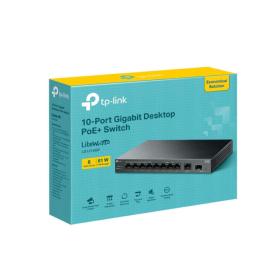 Switch 8 ports PoE+ 1 Giga 1 SFP TP-Link LS1210GP