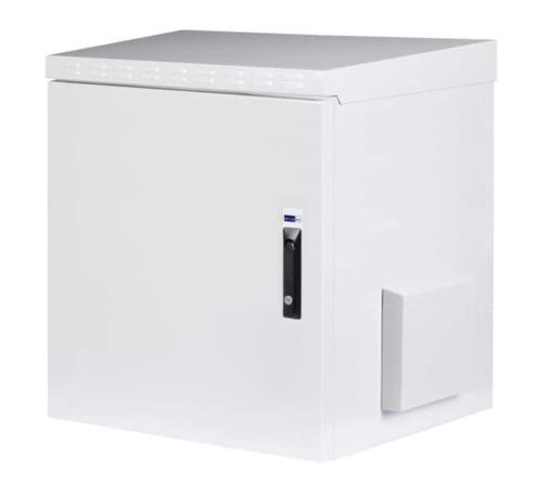 Coffret industriel 19 pouces 12U noir 600 x 600 outdoor