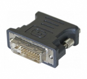 Adaptateur DVI mle / VGA femelle monobloc