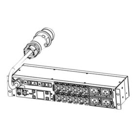 ePDU Metered Input 2U Eaton 16 prises IEC