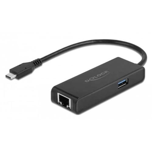 Adaptateur USB-C vers Ethernet 2,5 giga + USB-A