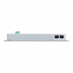 Switch industriel plat 16 ports PoE+ 2 SFP Planet WGS-4215-16P2S