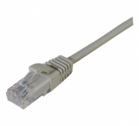 Cable ethernet Cat 6 U/UTP LSOH snagless gris - 3 M