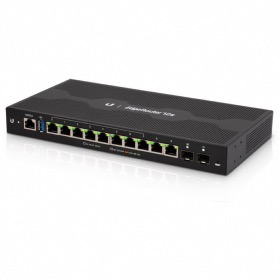 EdgeRouteur 10 ports RJ45 PoE passif 2 SFP Ubiquiti ER-12P