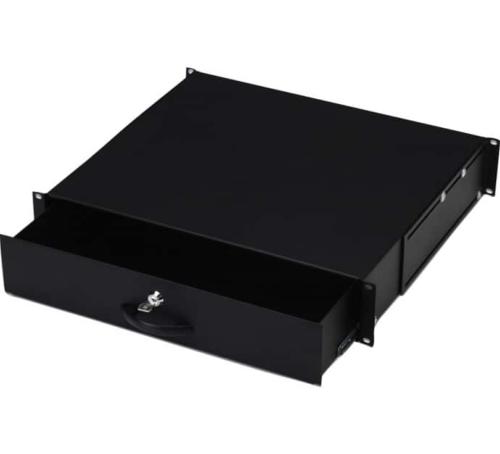 Tiroir 19 pouces 2U profondeur 400 mm Ekivalan