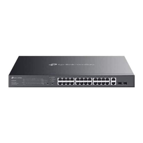 Switch 26 ports giga 24 PoE+ 384W 2 SFP TP-Link ES228GMP