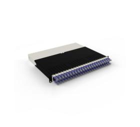 Panneau Patchbox One 24 RJ45 Cat6a UTP 0,8 m 8U violets