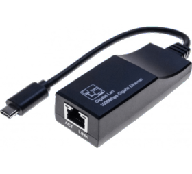 Adaptateur réseau gigabit via USB-C Thunderbolt