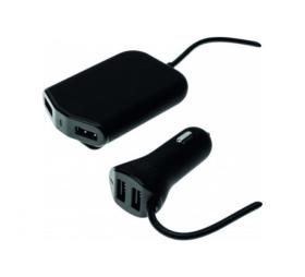 Chargeur allume cigare 4 ports USB 2+2 Ansmann