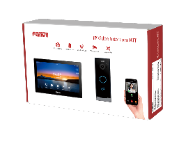 Kit visiophone i504W avec portier vidéo i60 Fanvil
