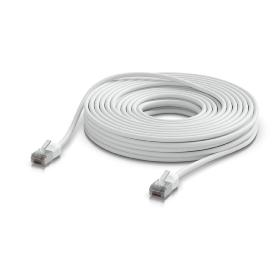 Câble RJ45 outdoor CAT6A blanc 15 M Ubiquiti