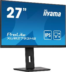 Moniteur LED IPS 27 pouces pivot FHD IIYAMA XUB2793HS-B7