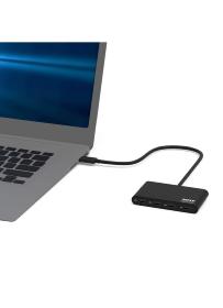 Hub USB type C vers 4 ports USB-C + PD 100W